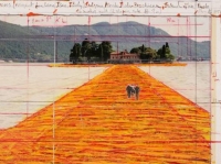 Christo, presentato in Triennale il progetto per il lago d’Iseo