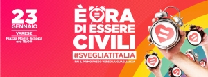 Anche Varese scende in piazza per le unioni civili e per l’uguaglianza