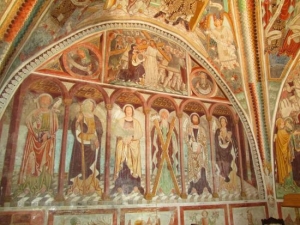 Dionigi ci svela gli affreschi di Antonio da Tradate a Palagnedra