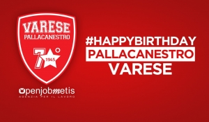 Buon compleanno Pallacanestro Varese: la società compie 70 anni